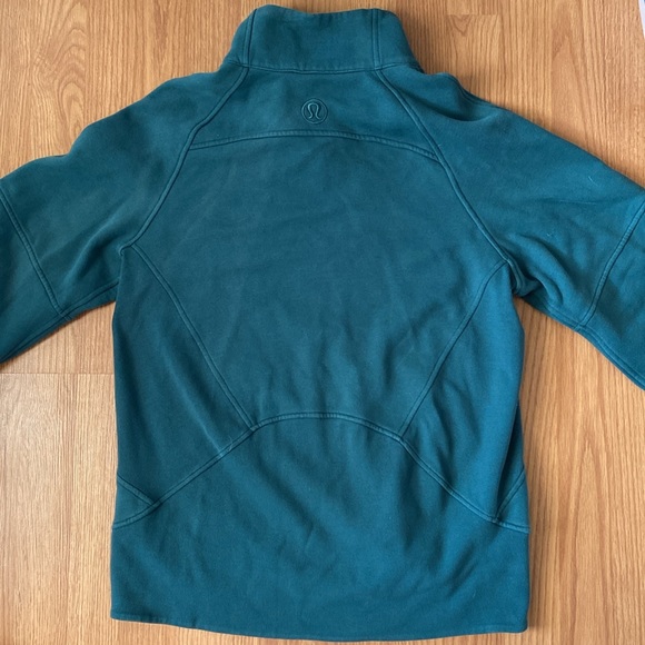 ❤️ Lululemon Scuba Oversized Funnel-Neck Full Zip Green Jasper Size XS/S - Picture 13 of 14